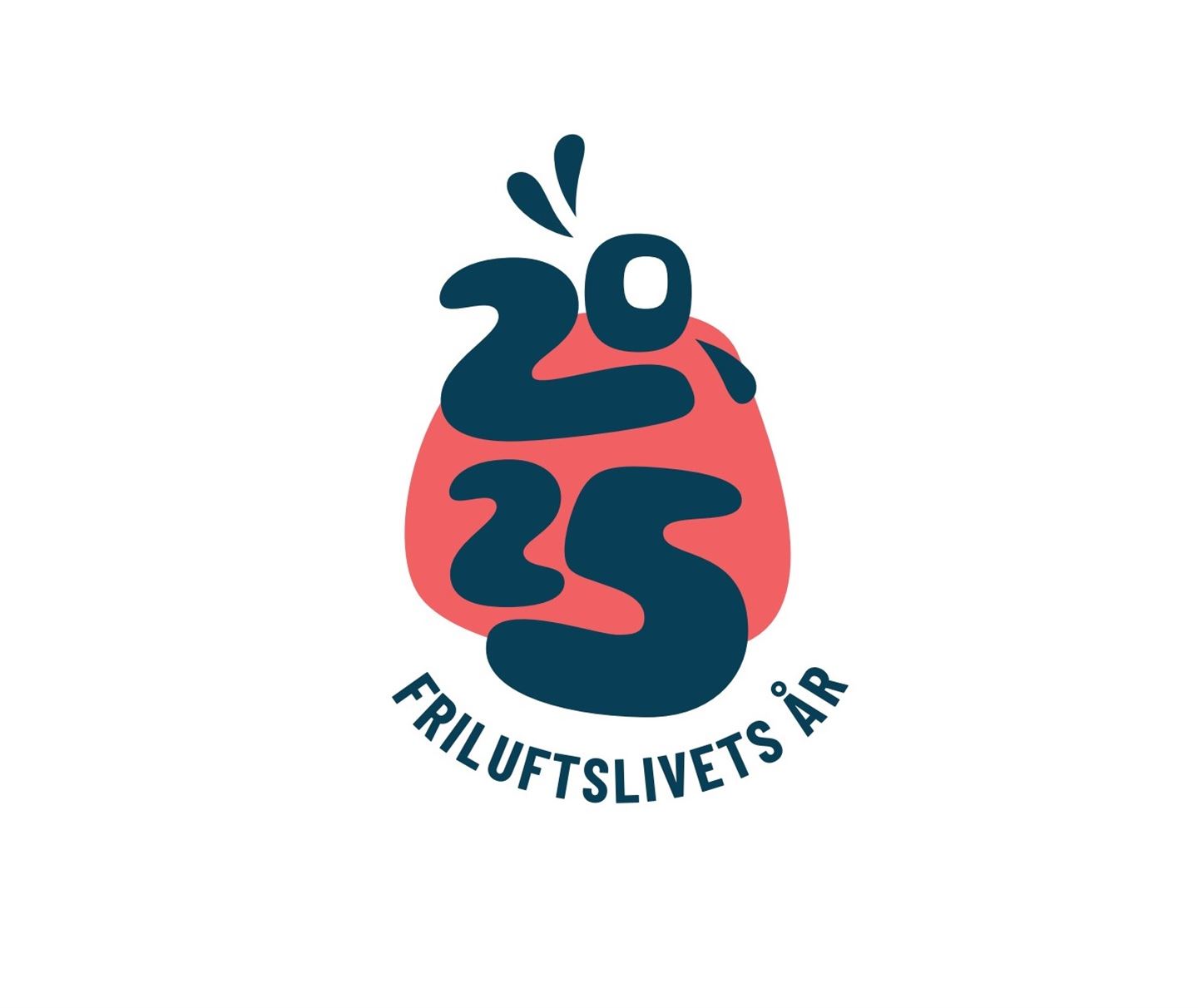 Logoen til friluftslivets år.