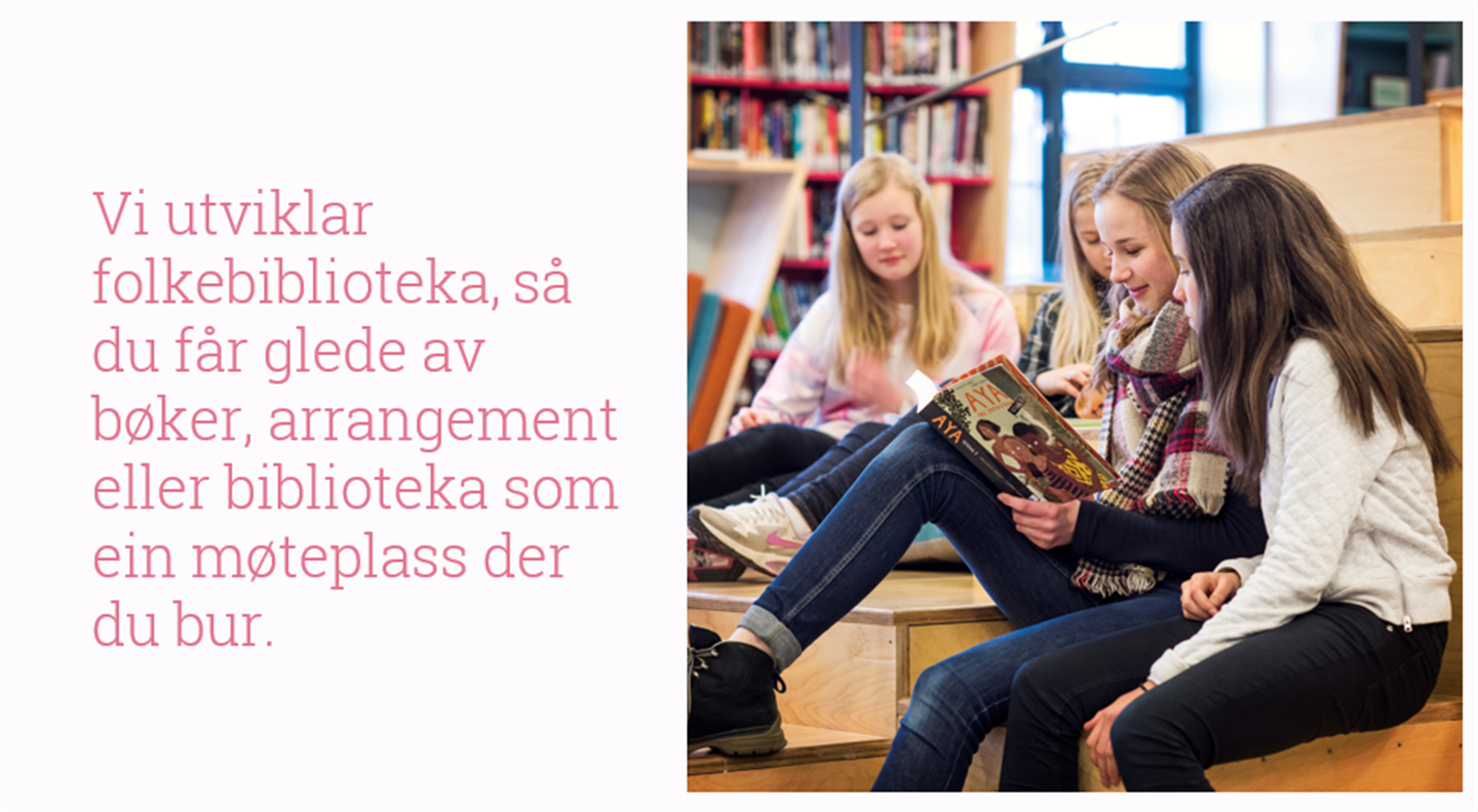 barn på biblioteket leser bok