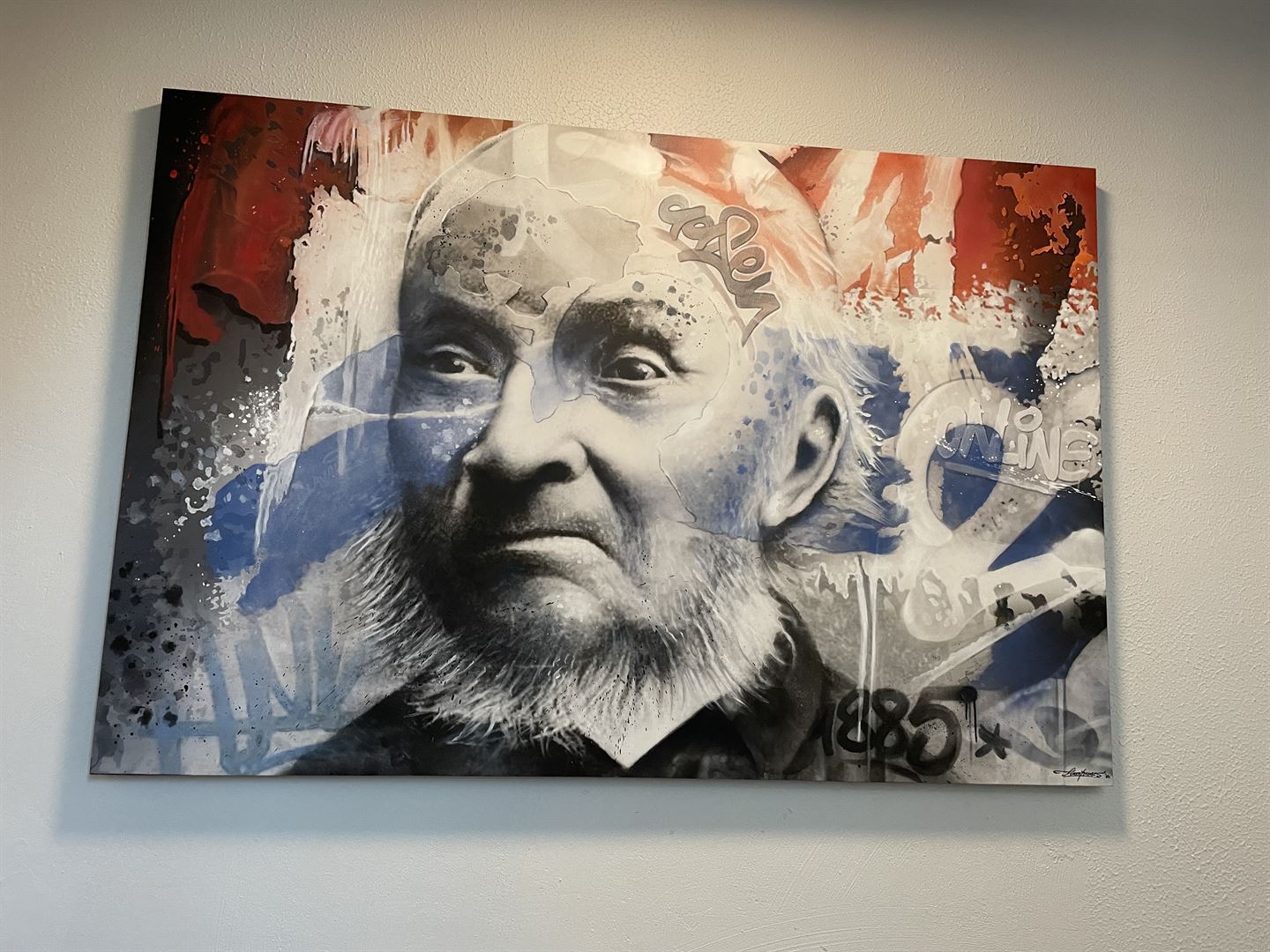 Måleri av Ivar Aasen.