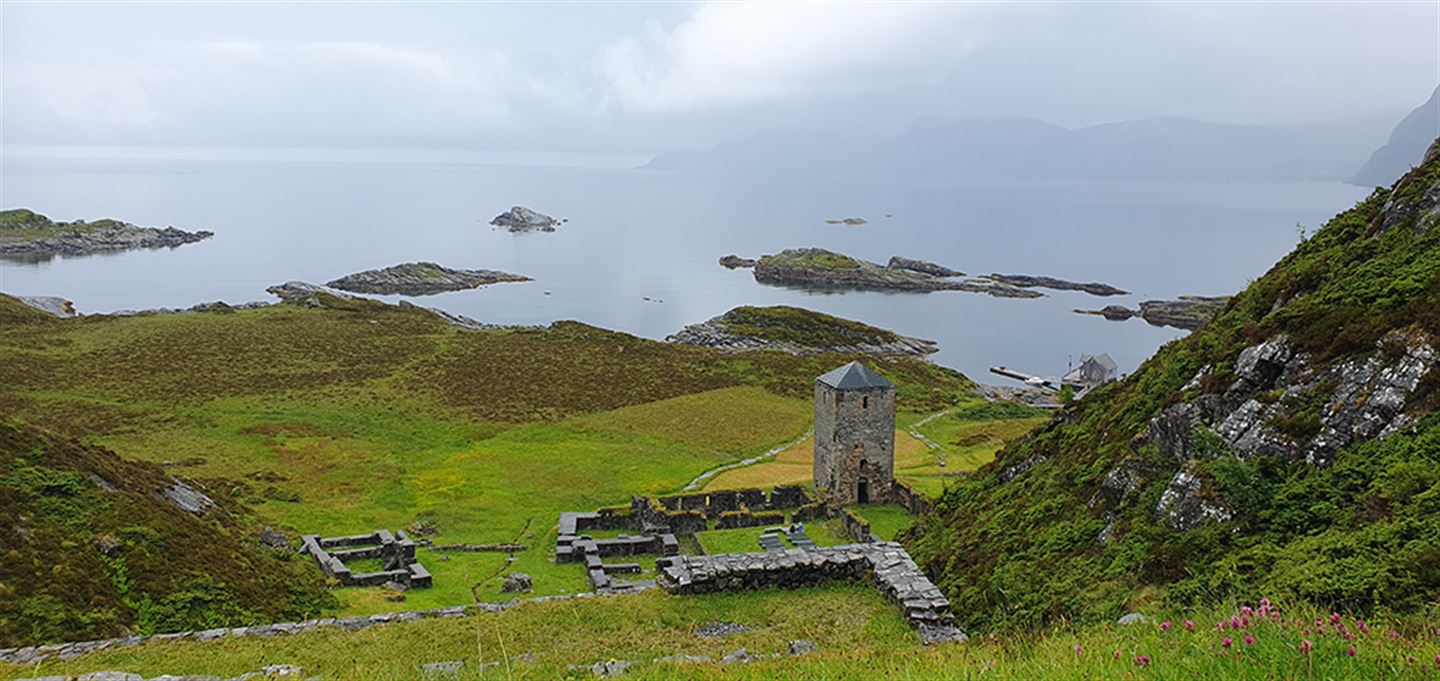 Ruinana etter Selja kloster