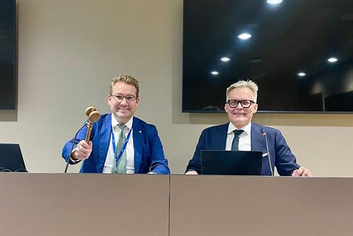 Jacob Nødseth og Per Morten Ekerhovd.