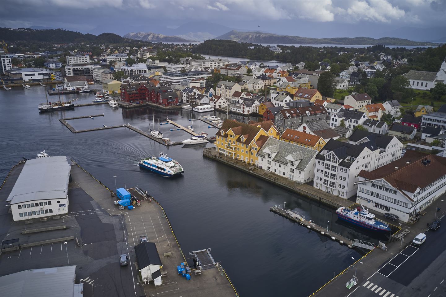 foto av florø i kinn kommune