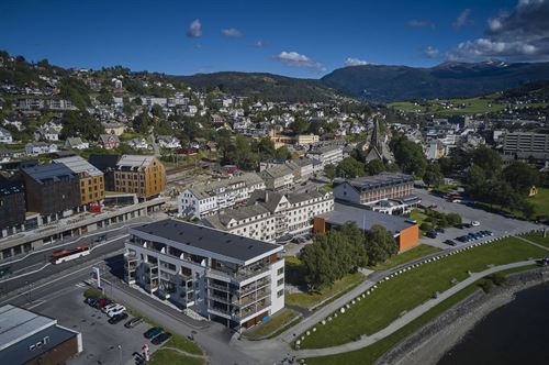 Foto av Voss sentrum