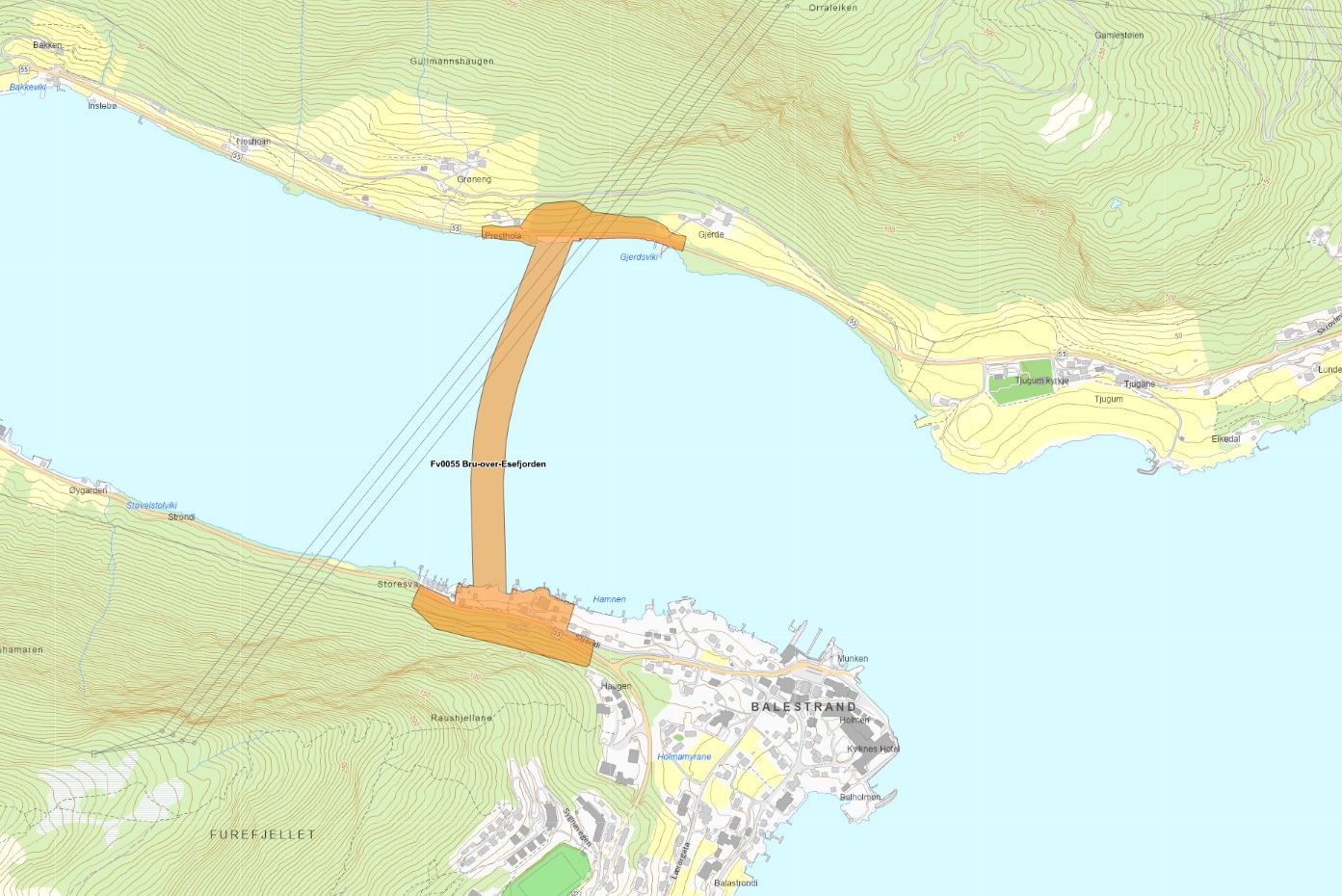 Fv. 55 Bru Over Esefjorden - Vestland Fylkeskommune