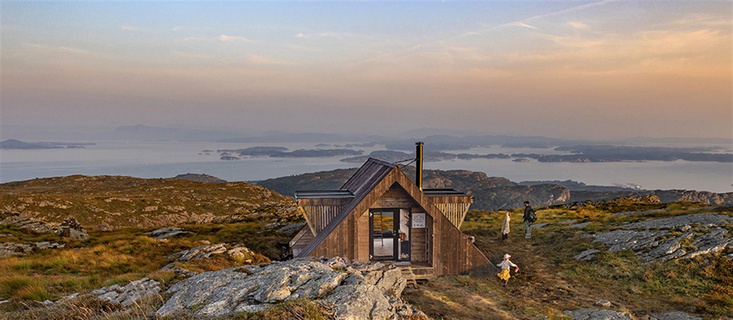 Dagsturhytta Vetenbua i gamle Sund i Øygarden