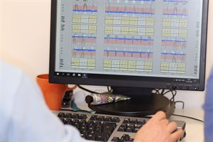 Foto av elektronisk registreringsskjema for periodontal helse. Foto: HUSK-Tannhelse