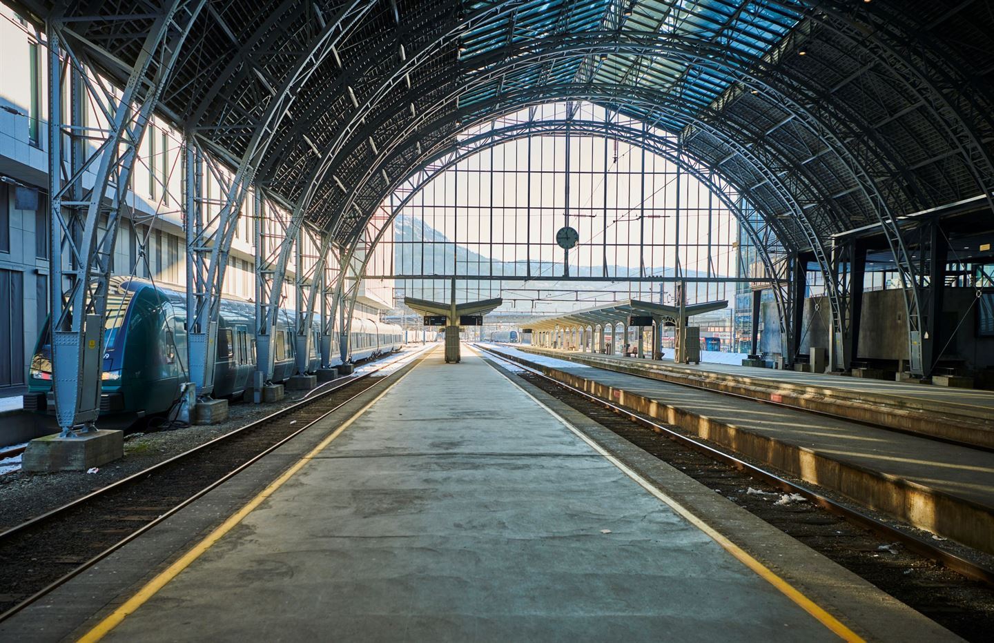 jernbanehallen i bergen