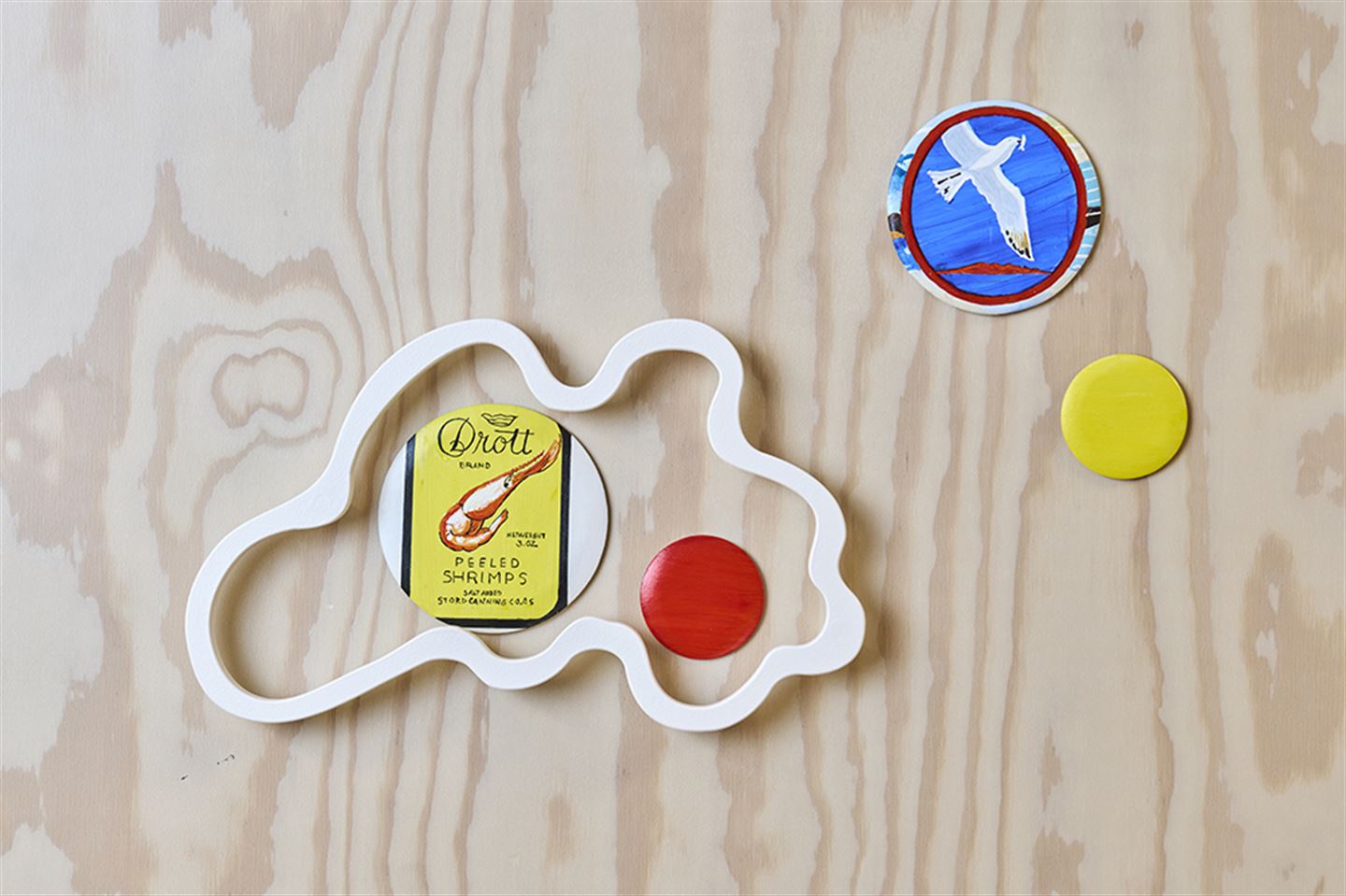 Kunstverk på Stord vgs., av Gunnhild og Ingrunn Bakke.