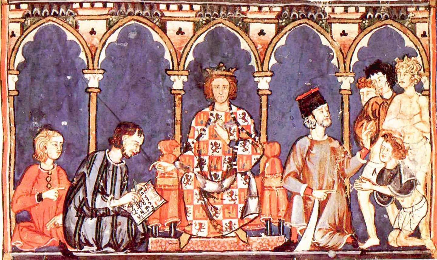 INSPIRASJON: Inspirasjon til Landslova kom sannsynlegvis frå Alfonso X av Castilla si lovbok «Las Siete Partidas» fra 1265.